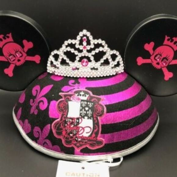 Disney Accessories - Disney Mickey Mouse Ears Hat Pirate's Girls